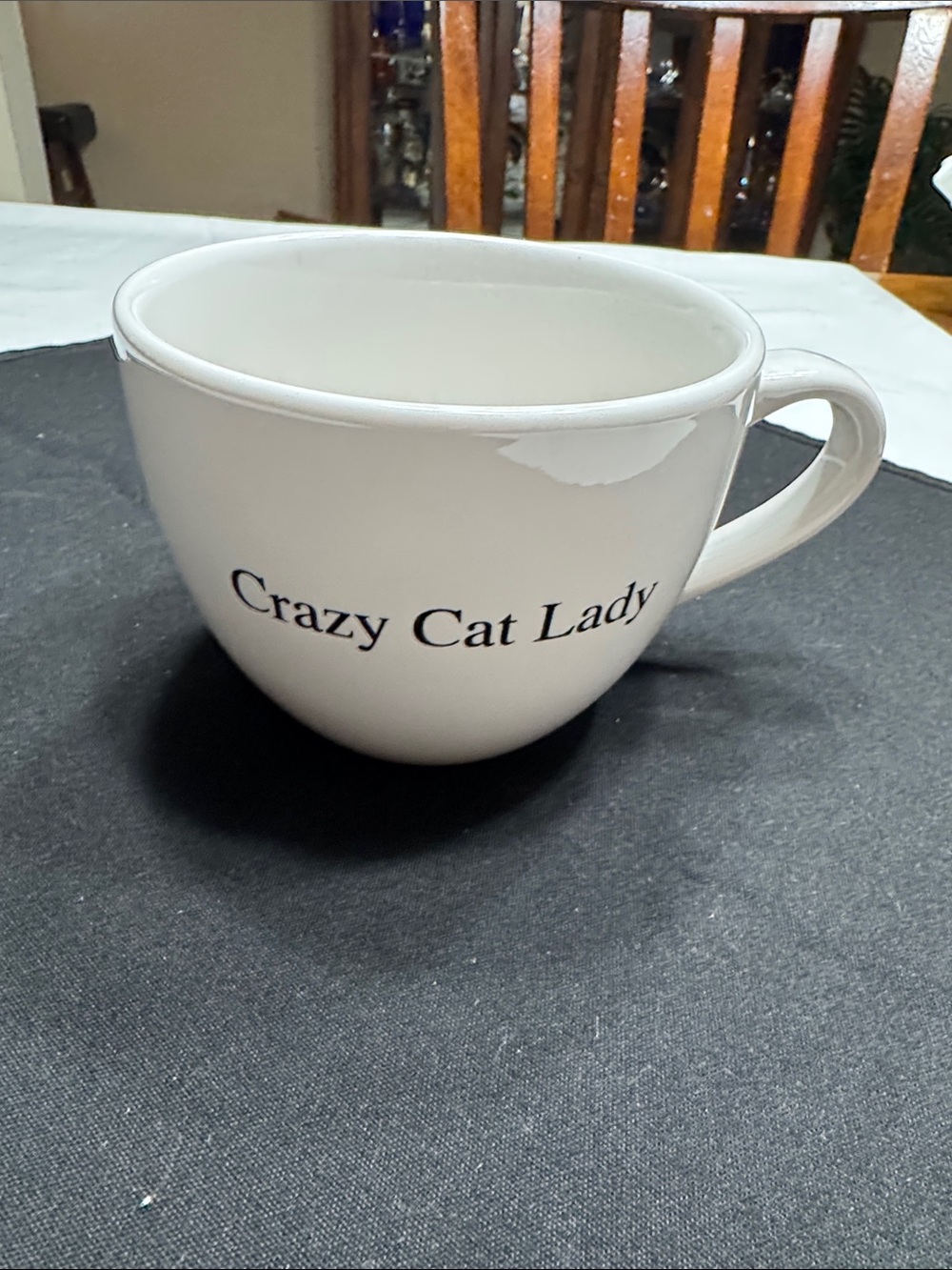 Hausenware “ Crazy Cat Lady” 20 oz coffee cup.